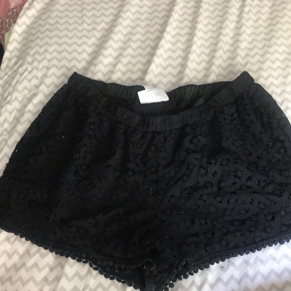 Black shorts